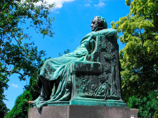 istock Johann Wolfgang Goethe, sculpture 1134702270