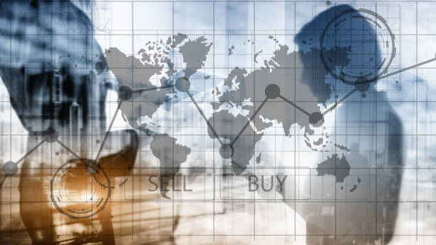 istock Forex Trading Investment Financial Chart Graphs. Business and technology concept. 1134702303