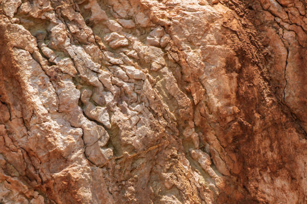istock Natural texture of red stone rock. 1134707737