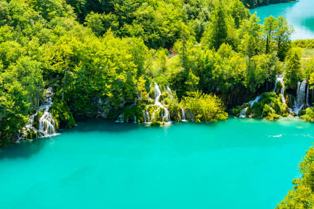 istock Plitvice Waterfalls, Plitvicka Jezera, National Park, Croatia 1134710893