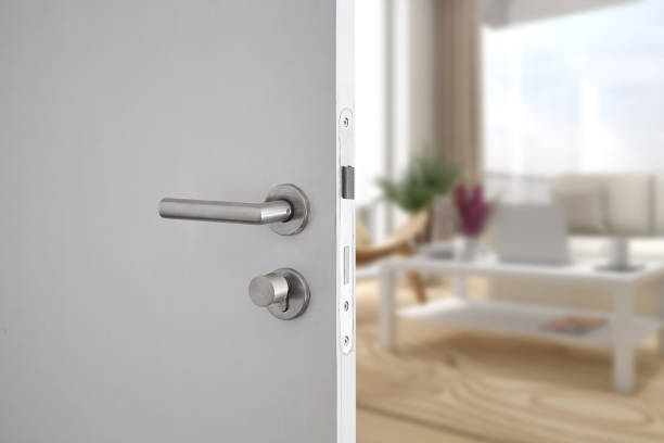 deurklink - deurknop stockfoto's en -beelden