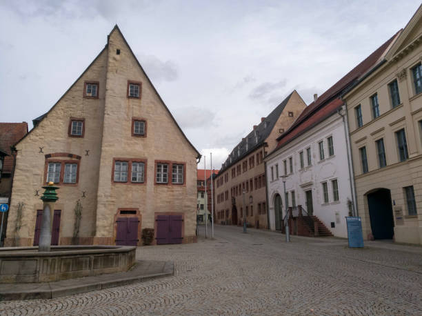 istock View from German historic City Sangerhausen 1134711252