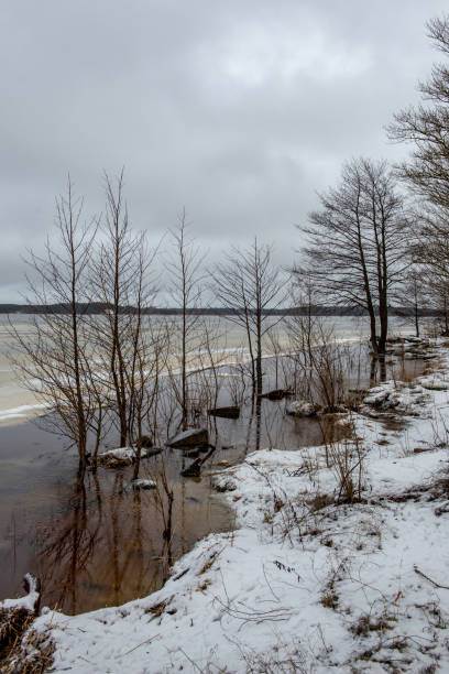 istock frozen bodies of water in deep winter under snow 1134716660
