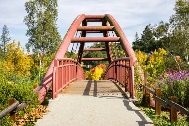 Photo of Bridge in Vasona Lake County Park, Los Gatos, San Francisco bay area, California