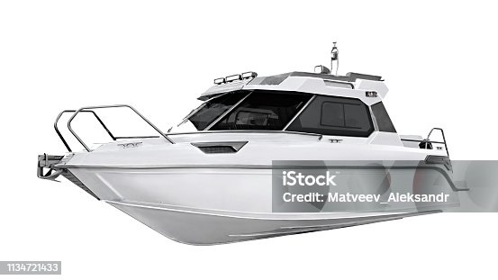 istock The image of motor boat 1134721433