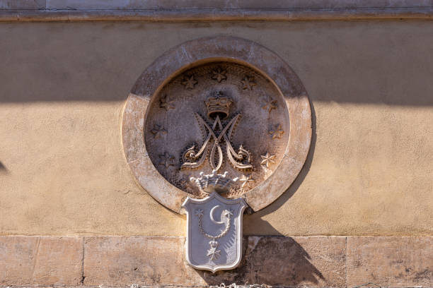 istock detail of an ancient artistic stone 1134721478
