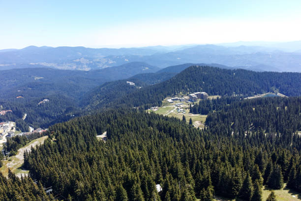 istock Landscape of Rhodope Mountains from Snezhanka peak, Smolyan Region, Bulgaria 1134732278