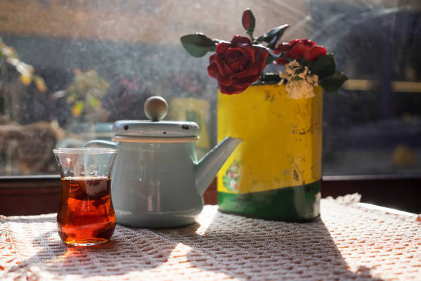 istock Turkish Tea in Balat Istanbul 1134743820