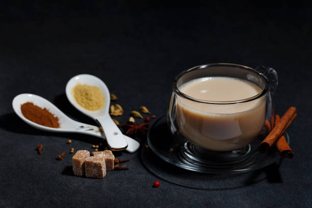 istock Indian tea Masala with spices 1134744029