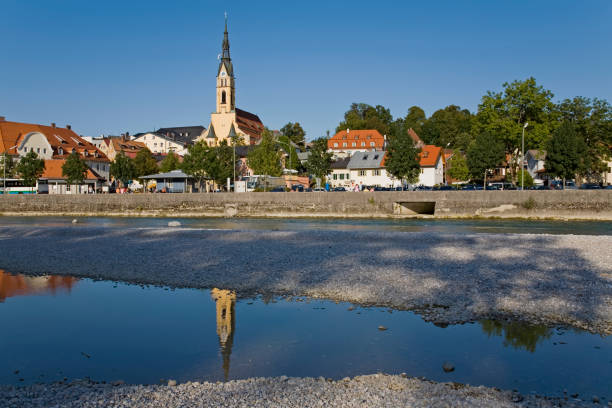 Bad Toelz popular spa and tourist resort in Upper Bavaria
