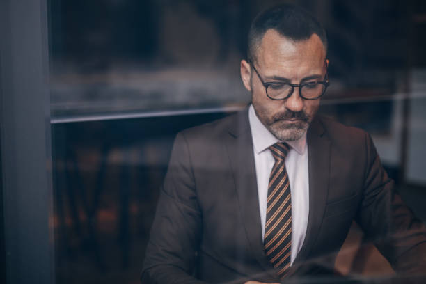 istock Senior businessman with eyeglasses 1134757826