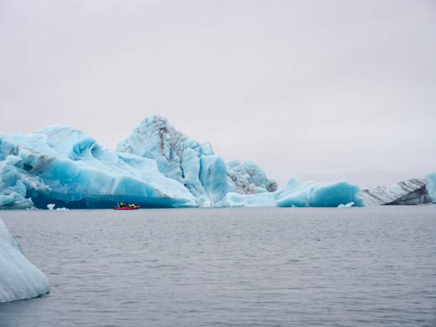 istock Icebergs floating on a lagoon in Iceland 1134757855