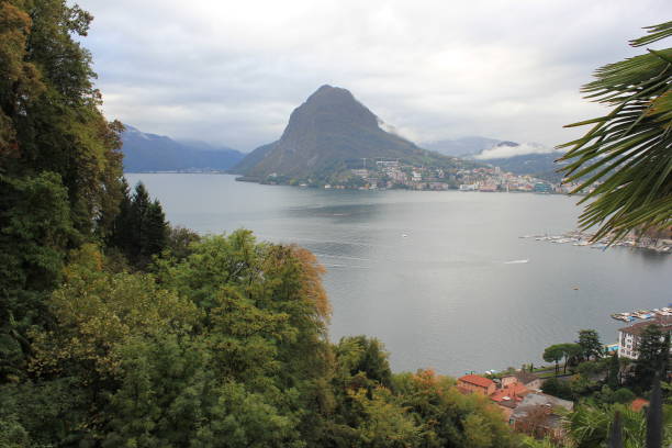 istock Travel in Autumn. Lugano. Switzerland 1134757955
