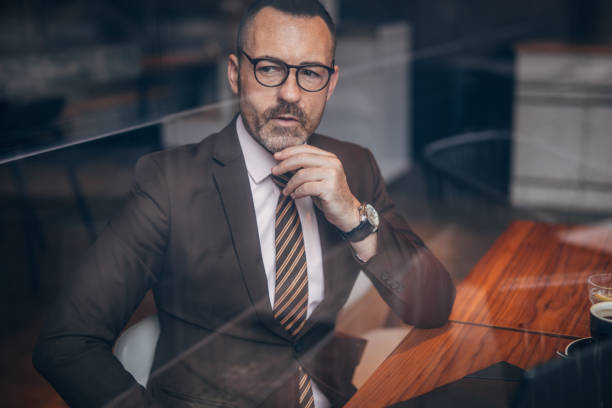 istock Elegant senior businessman 1134758992