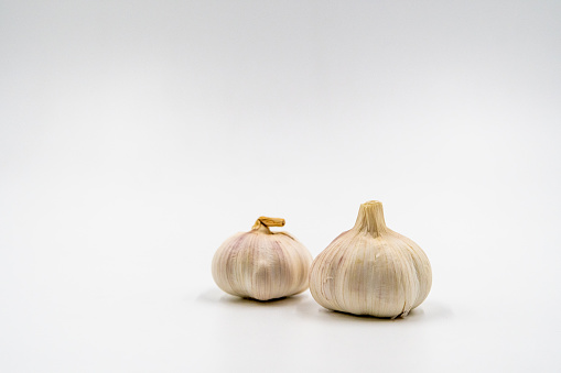 Two heads of garlic