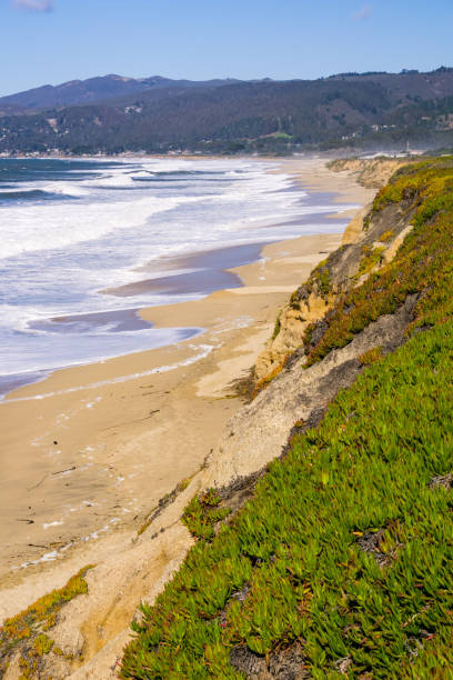 istock The coastal cliffs and beach of Half Moon Bay, California 1134760734