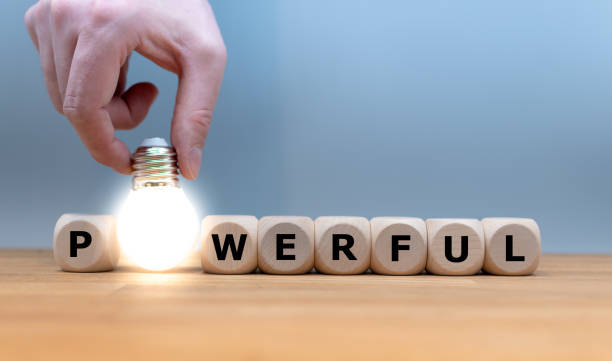 istock Cubes and a light bulb form the word 