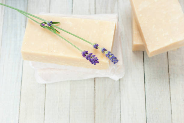 istock Soap and lavenders 1134771763