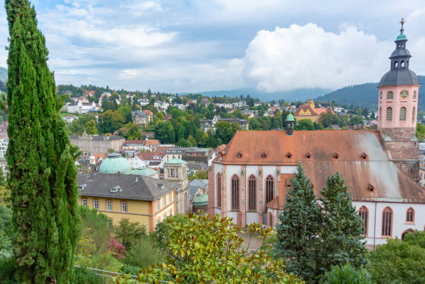 istock Collegiate church in Baden-Baden, Germany 1134774501