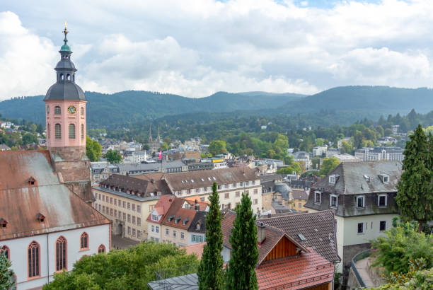 istock Collegiate church in Baden-Baden, Germany 1134774524