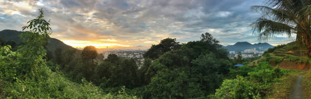 Sunrise view from Penang Hill, Malaysia