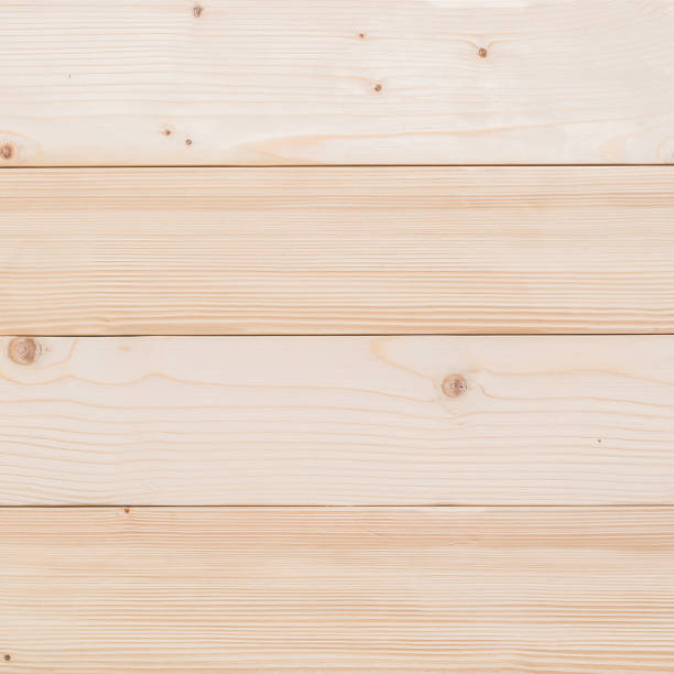 흰 소나무 나무 질감 우드 그레인 세부 가로 패턴 배경 - plywood wood grain panel birch 뉴스 사진 이미지