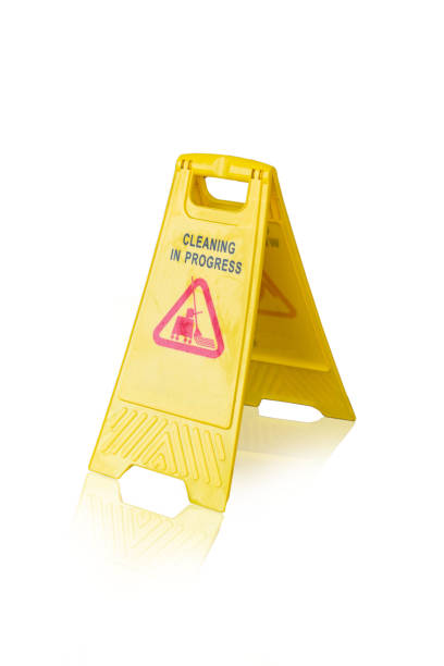 istock Caution sign wet floor isolated from background cliping 1134798701