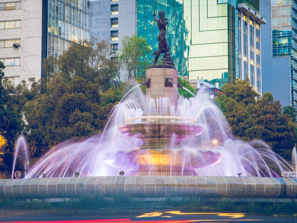 istock Fountain in mexico city 1134800901