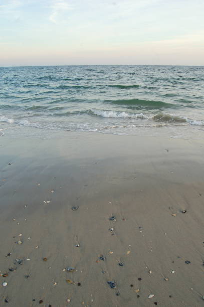 istock Beach, ocean, horizon at Rockaway 1134801565