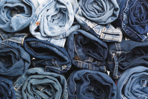 istock Blue jean background .Blue denim jeans texture. Jeans background. Blue torn denim jeans texture.classic nature tone jean.denim jeans texture background with frayed hole, black fabric grunge background 1134830751
