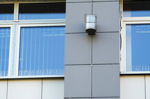 istock Anti-Bird Spikes on Facade Elements of Building 1134837586