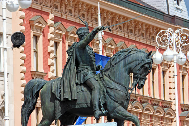 istock Monument to Ban Jelacic 1134843786