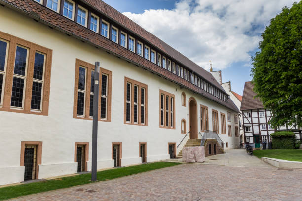 istock Kirchplatz square in the center of Lemgo 1134852373