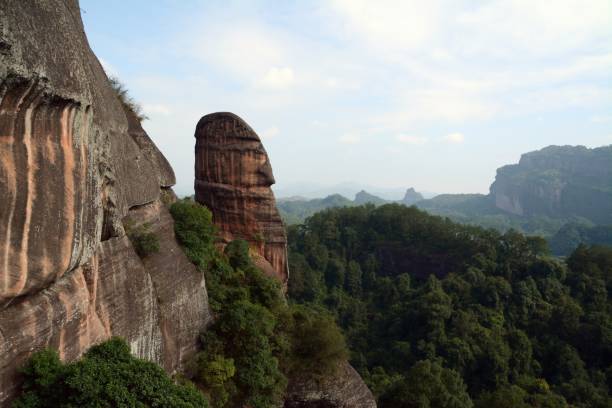 istock YangYuan stone on Danxia mountain, Guangdong province,  China 1134853543