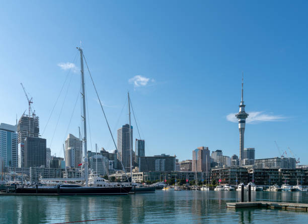 istock City parking lot in auckland 1134864255