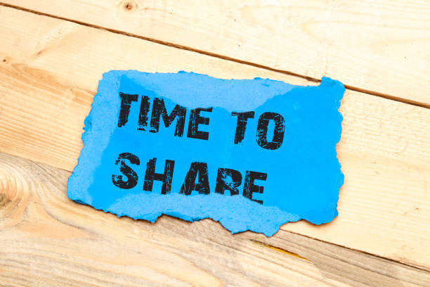 istock The text Time to Share appearing on blue cardboard 1134872561