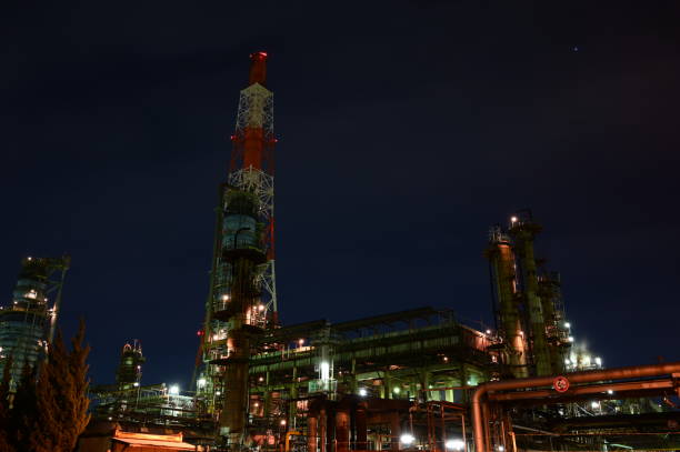 istock factory takaishi night view 1134881193