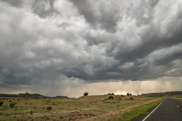 istock Dramatic stormy sky in extreme northeast New Mexico 1134883575