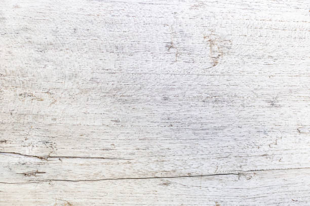 istock Abstract rustic surface white wood table texture background. Close up of rustic wall made of white wood table planks texture. Rustic white wood table texture background empty template for your design. 1134884996