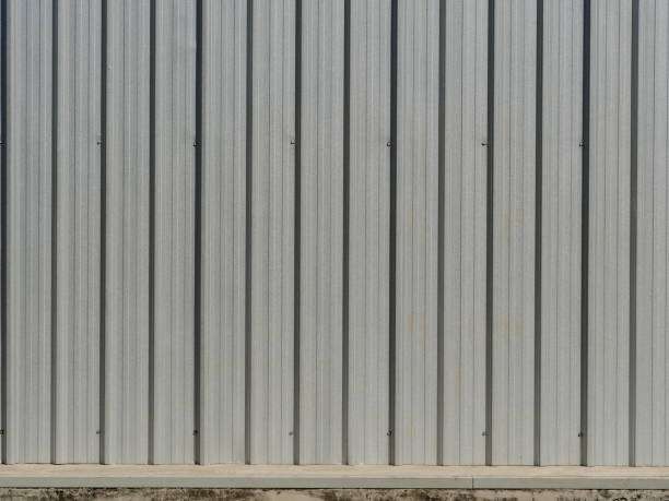 istock Wall of sheet metal 1134886965