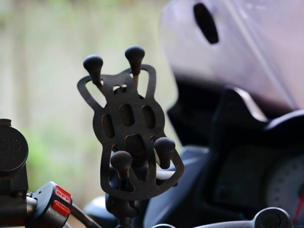 istock Motor bike smart phone holder car 1134887668