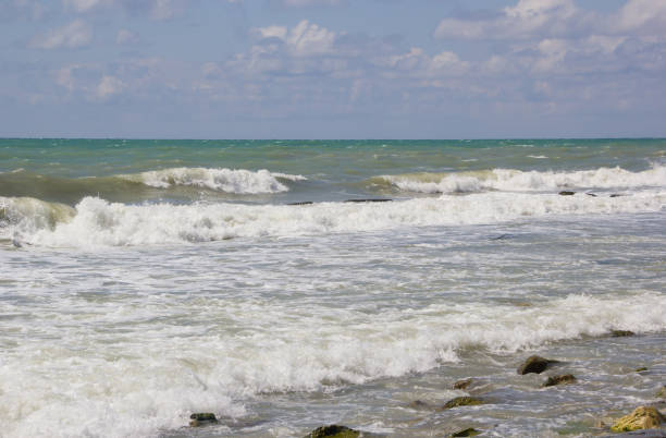 istock Storm on the Black sea 1134888113