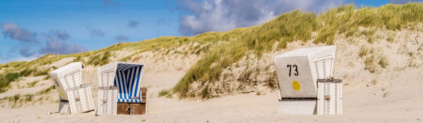 istock Panorama North Sea Beach Basket Sylt 1134889907