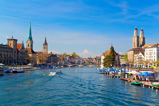 Panorama of Zurich, Switzerland