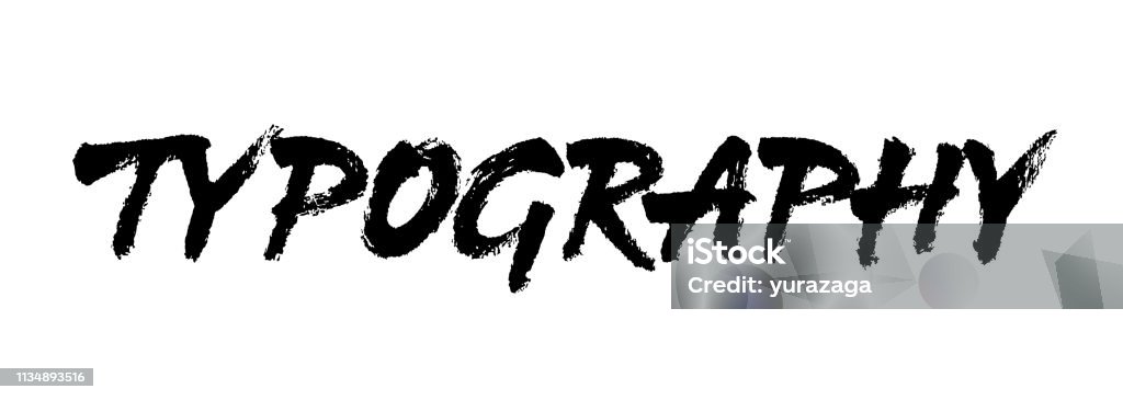 Typogrphy Vector Typography Vector Lettering Stock Illustration - Download Image Now ...