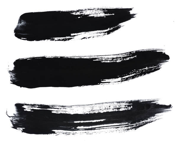 istock strokes of black paint 1134894222