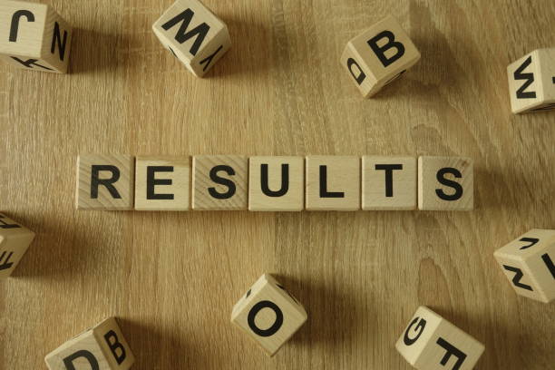 istock Results word from wooden blocks 1134896161