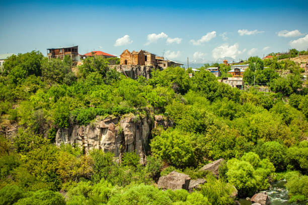 istock Small village between the mountains in Armenia 1134896910