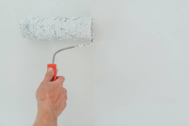 istock Roller for painting in a man's hand 1134904109
