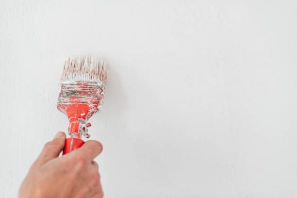 istock Brush for painting in a man's hand 1134904167